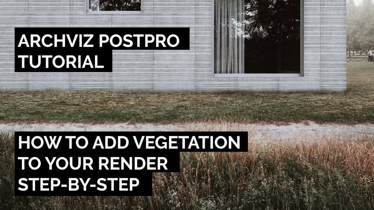 How To Add Vegetation To Your Renders | Nicolai Becker